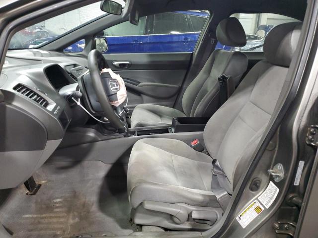 1HGFA16566L014168 - 2006 HONDA CIVIC LX GRAY photo 7