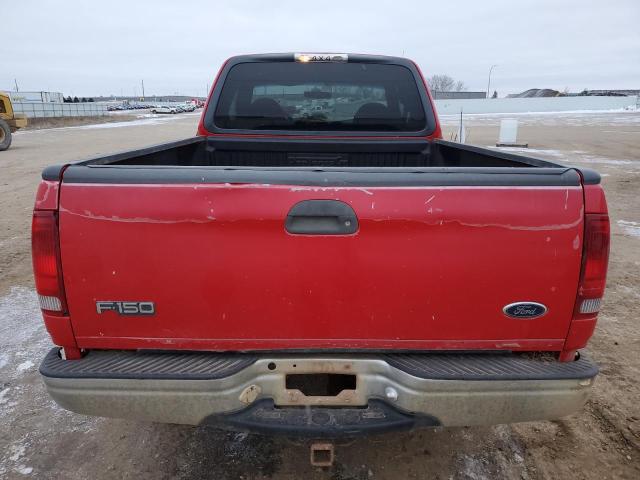 1FTRX18L3XKB84825 - 1999 FORD F150 RED photo 6