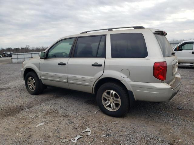 2HKYF18454H587254 - 2003 HONDA PILOT EX SILVER photo 2