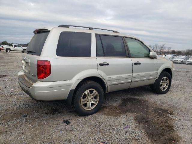 2HKYF18454H587254 - 2003 HONDA PILOT EX SILVER photo 3