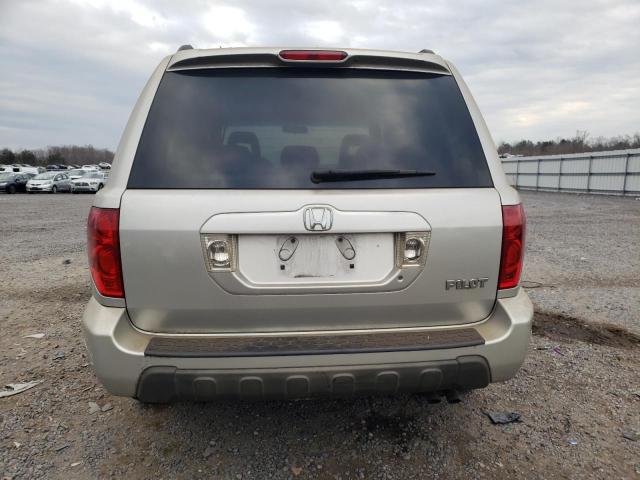 2HKYF18454H587254 - 2003 HONDA PILOT EX SILVER photo 6