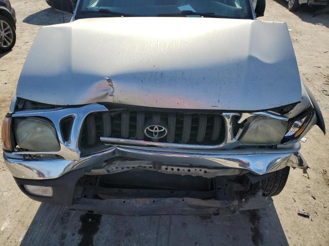 5TEGN92N42Z065644 - 2002 TOYOTA TACOMA DOUBLE CAB PRERUNNER SILVER photo 11