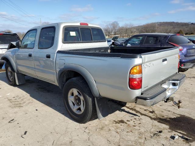5TEGN92N42Z065644 - 2002 TOYOTA TACOMA DOUBLE CAB PRERUNNER SILVER photo 2