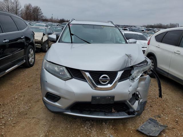 5N1AT2MV8FC870613 - 2015 NISSAN ROGUE S SILVER photo 5