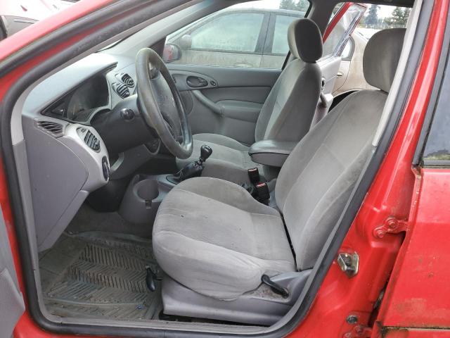 1FAFP36391W228141 - 2001 FORD FOCUS SE RED photo 7
