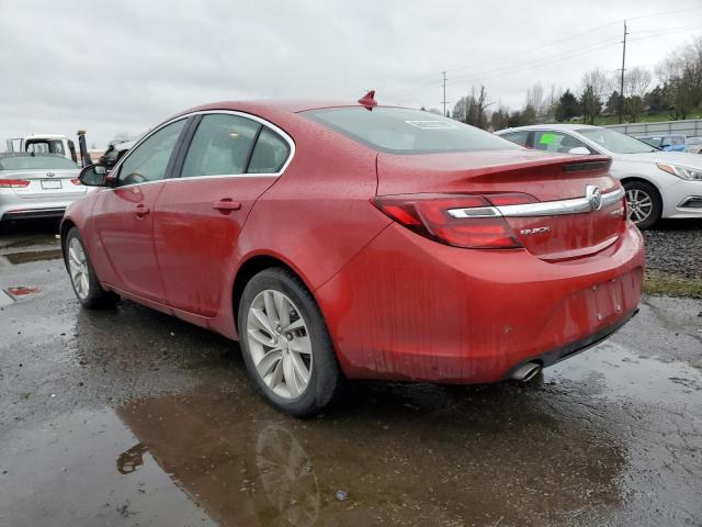 2G4GL5EX4E9263626 - 2014 BUICK REGAL RED photo 2