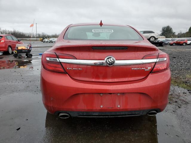 2G4GL5EX4E9263626 - 2014 BUICK REGAL RED photo 6