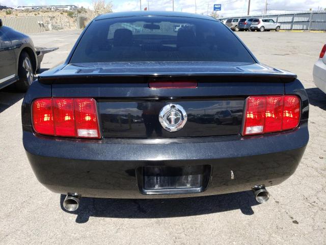 1ZVHT80N195116003 - 2009 FORD MUSTANG BLACK photo 6