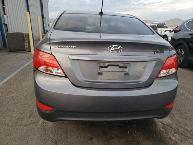 KMHCT4AE2HU275424 - 2017 HYUNDAI ACCENT SE GRAY photo 6