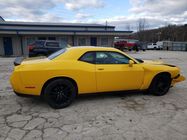 2C3CDZAG5HH633901 - 2017 DODGE CHALLENGER SXT YELLOW photo 3