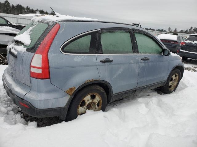 JHLRE48368C036786 - 2008 HONDA CR-V LX BLUE photo 3