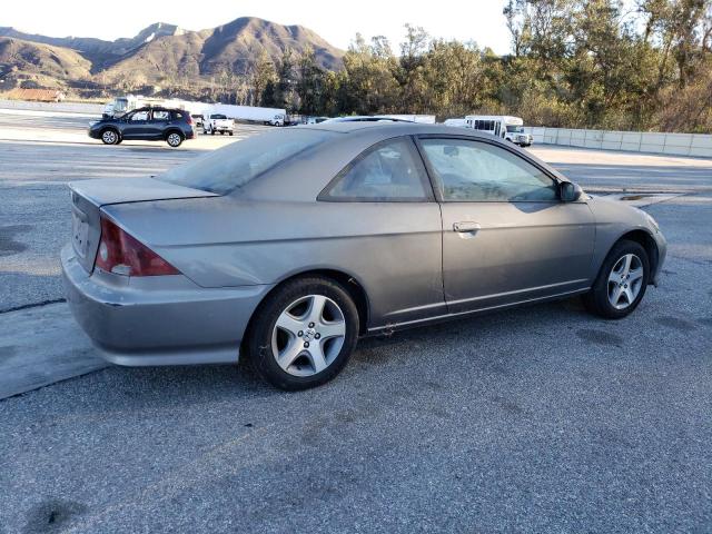 1HGEM22974L003923 - 2004 HONDA CIVIC EX GRAY photo 3