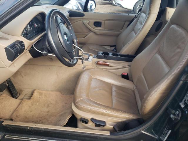 WBACN33401LM03682 - 2001 BMW Z3 2.5 Կանաչ լուսանկար 7