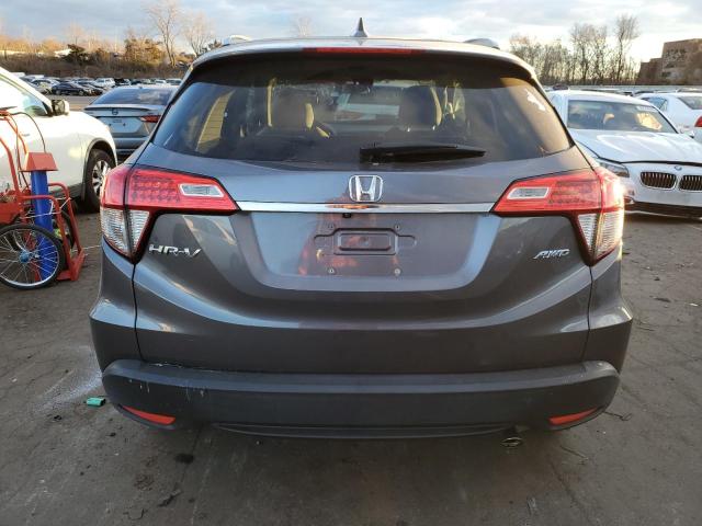 3CZRU6H55KM743827 - 2019 HONDA HR-V EX GRAY photo 6