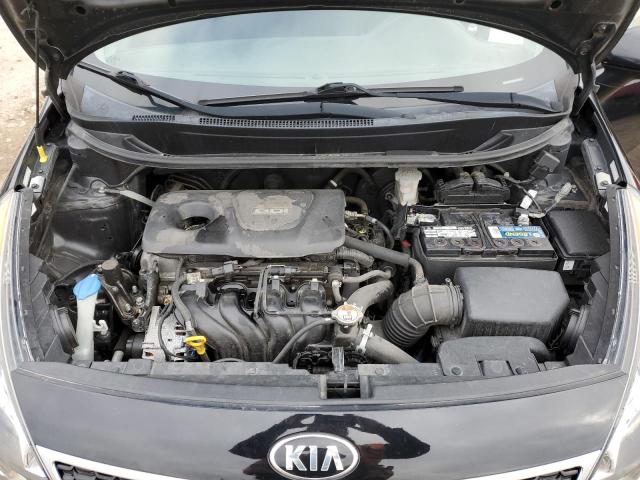 KNADN5A3XG6687873 - 2016 KIA RIO EX BLACK photo 11