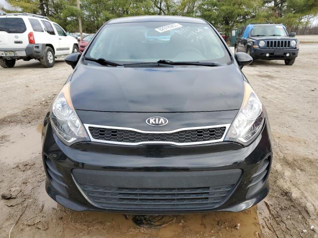 KNADN5A3XG6687873 - 2016 KIA RIO EX BLACK photo 5