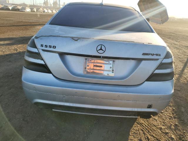 WDDNG71X87A098128 - 2007 MERCEDES-BENZ S 550 SILVER photo 6