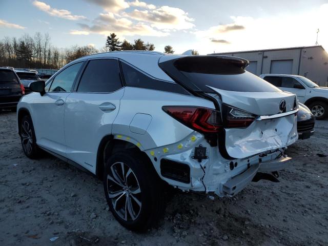 2T2HGMDA9NC076494 - 2022 LEXUS RX 450H WHITE photo 2