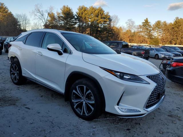 2T2HGMDA9NC076494 - 2022 LEXUS RX 450H WHITE photo 4