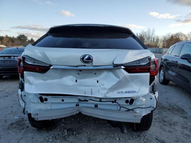 2T2HGMDA9NC076494 - 2022 LEXUS RX 450H WHITE photo 6