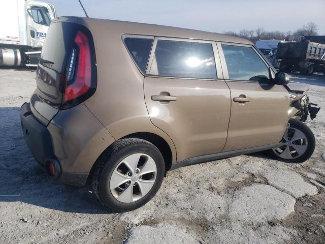 KNDJN2A28G7306723 - 2016 KIA SOUL TAN photo 3