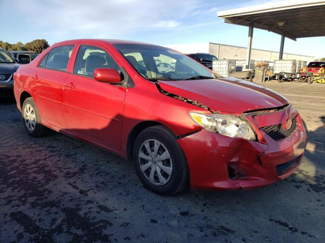 1NXBU4EE7AZ211680 - 2010 TOYOTA COROLLA BASE RED photo 4