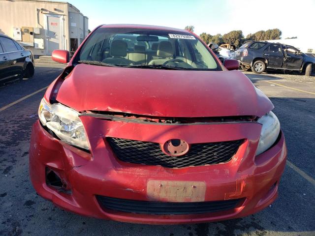 1NXBU4EE7AZ211680 - 2010 TOYOTA COROLLA BASE RED photo 5