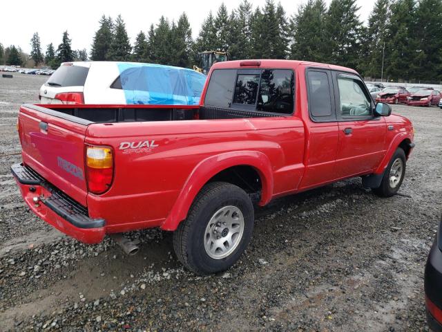 4F4YR16U51TM28484 - 2001 MAZDA B3000 CAB PLUS RED photo 3