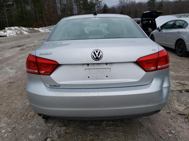 1VWBP7A33DC030228 - 2013 VOLKSWAGEN PASSAT SE SILVER photo 6