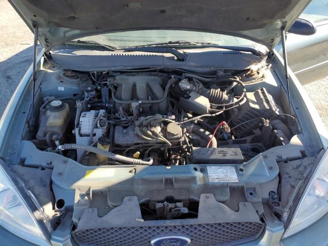 1FAFP53U85A207048 - 2005 FORD TAURUS SE GREEN photo 11