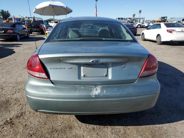 1FAFP53U85A207048 - 2005 FORD TAURUS SE GREEN photo 6