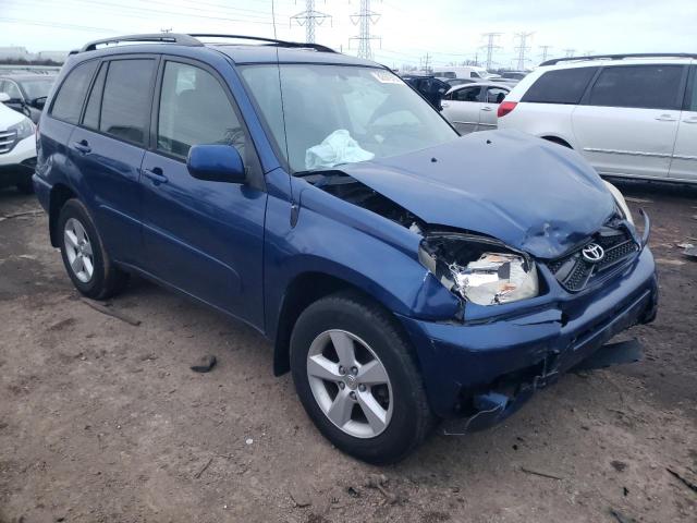 JTEGD20V150061127 - 2005 TOYOTA RAV4 BLUE photo 4