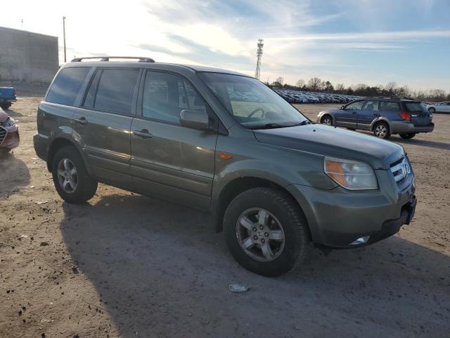 5FNYF18597B006950 - 2007 HONDA PILOT EXL GREEN photo 4