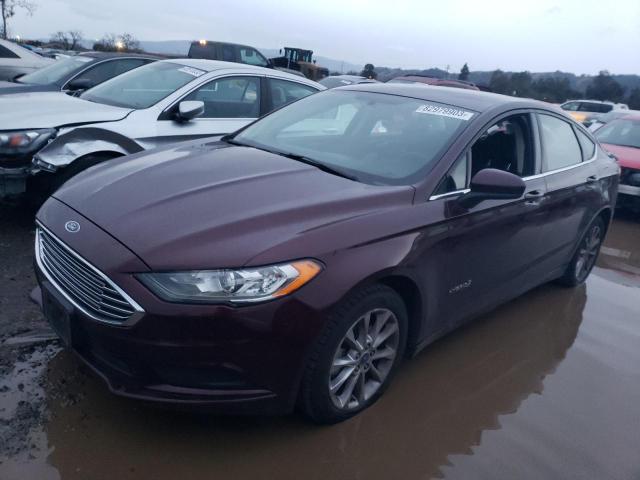 2017 FORD FUSION SE HYBRID, 