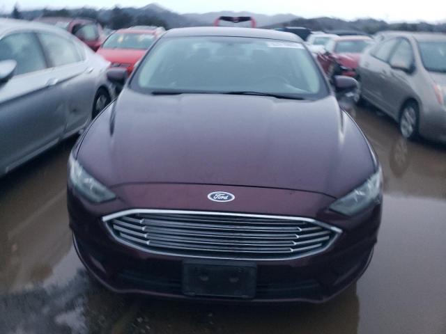 3FA6P0LU3HR277098 - 2017 FORD FUSION SE HYBRID MAROON photo 5