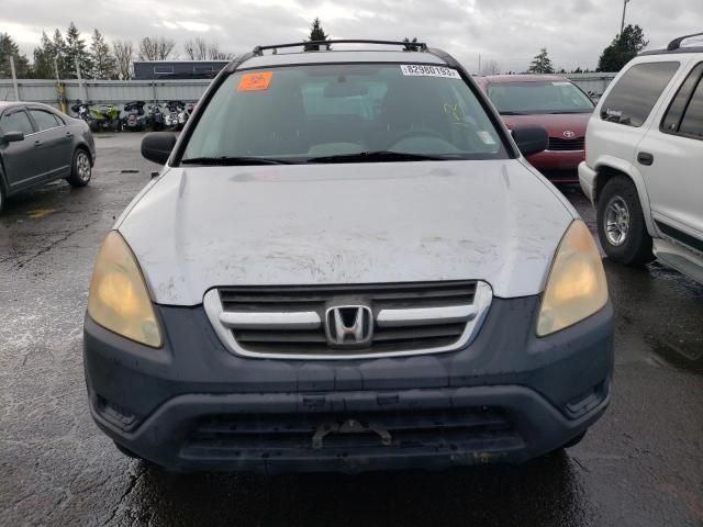 SHSRD78804U248554 - 2004 HONDA CR-V EX SILVER photo 5