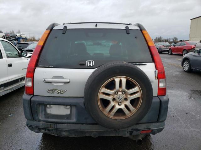 SHSRD78804U248554 - 2004 HONDA CR-V EX SILVER photo 6