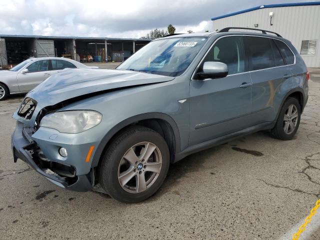 5UXFE8C57AL310615 - 2010 BMW X5 XDRIVE48I Turquoise photo 1