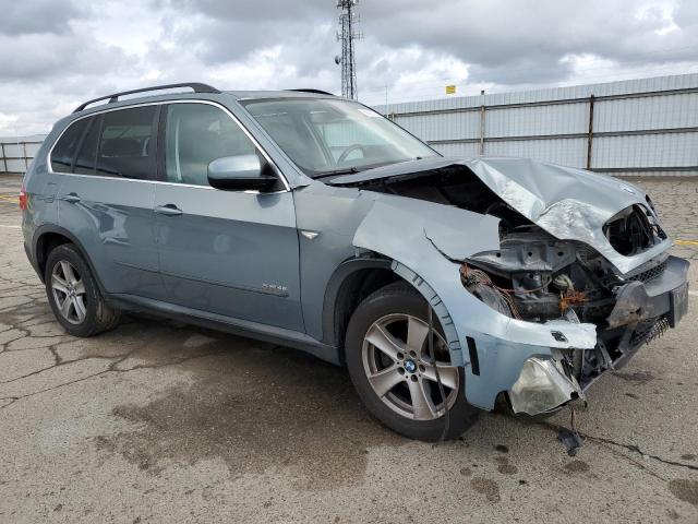 5UXFE8C57AL310615 - 2010 BMW X5 XDRIVE48I Turquoise photo 4