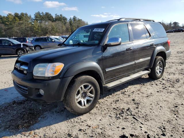 5TDBT48A07S282247 - 2007 TOYOTA SEQUOIA LIMITED BLACK photo 1