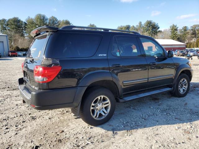 5TDBT48A07S282247 - 2007 TOYOTA SEQUOIA LIMITED BLACK photo 3