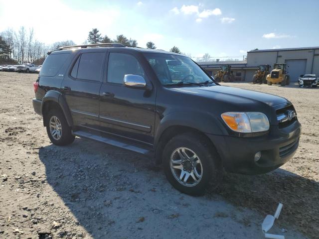 5TDBT48A07S282247 - 2007 TOYOTA SEQUOIA LIMITED BLACK photo 4