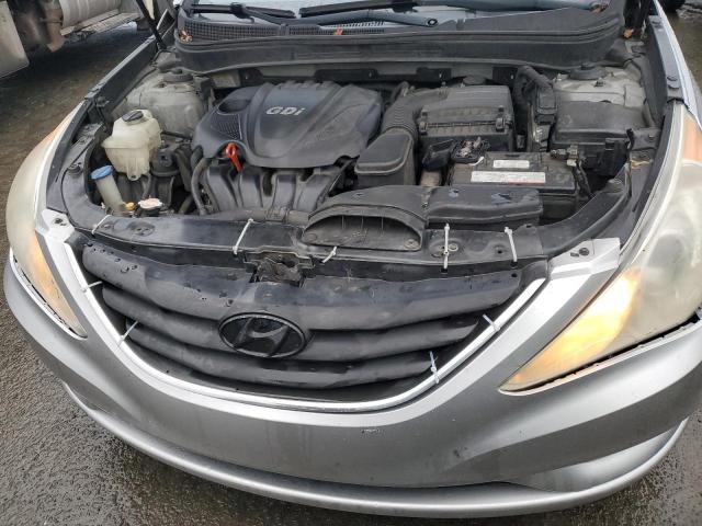 5NPEC4AC1CH368448 - 2012 HYUNDAI SONATA SE SILVER photo 11