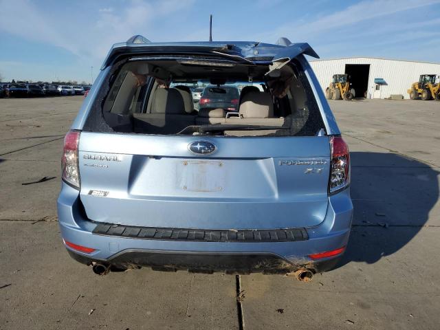 JF2SHGGC3BH716536 - 2011 SUBARU FORESTER TOURING ლურჯი ფოტო 6