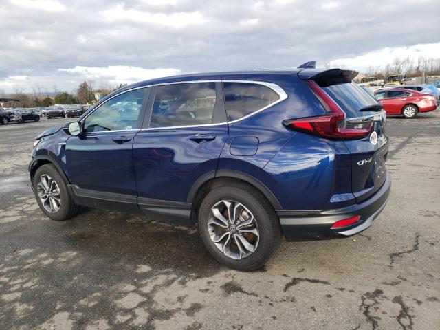 5J6RT6H82NL054671 - 2022 HONDA CR-V EXL BLUE photo 2