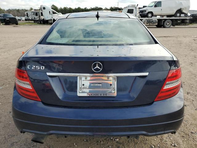 WDDGJ4HB8CF742694 - 2012 MERCEDES-BENZ C 250 BLUE photo 6