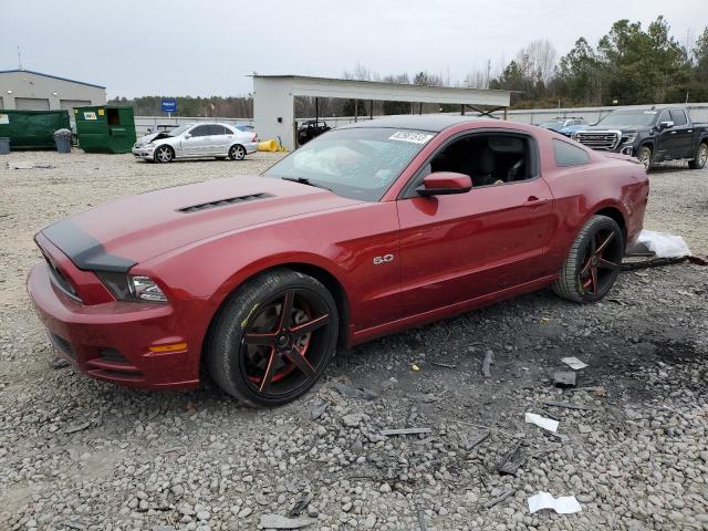 1ZVBP8CF7E5203445 - 2014 FORD MUSTANG GT MAROON photo 1