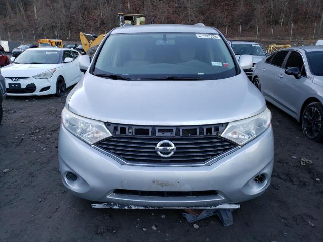 JN8AE2KP4C9037973 - 2012 NISSAN QUEST S WHITE photo 5