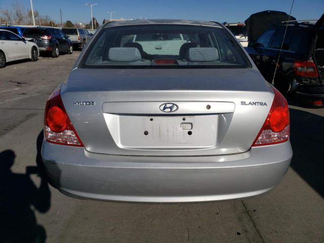 KMHDN46D55U060761 - 2005 HYUNDAI ELANTRA GLS SILVER photo 6