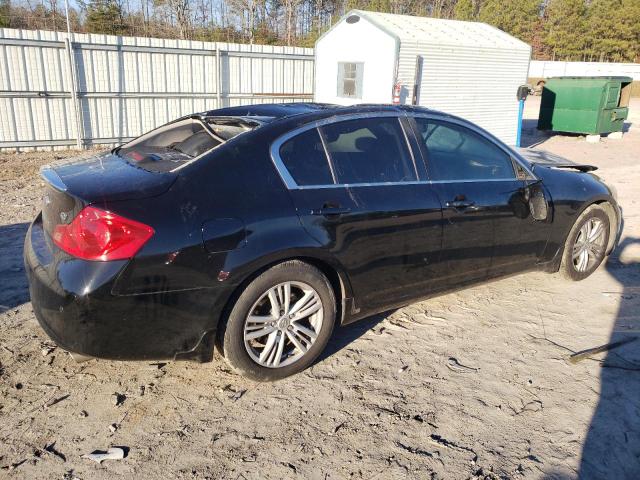 JN1CV6AP4BM500061 - 2011 INFINITI G37 BASE BLACK photo 3